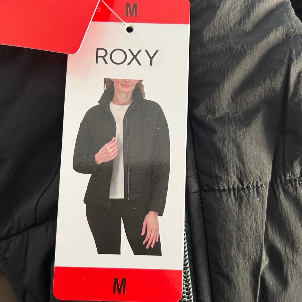 Roxy Women's Black Puffer Jacket